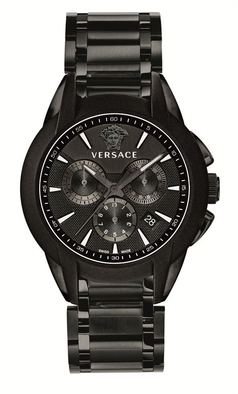 versace watch character chronograph m8c80d009s080|Versace M8C60D008S009 Character Chronograph Black Rubber .